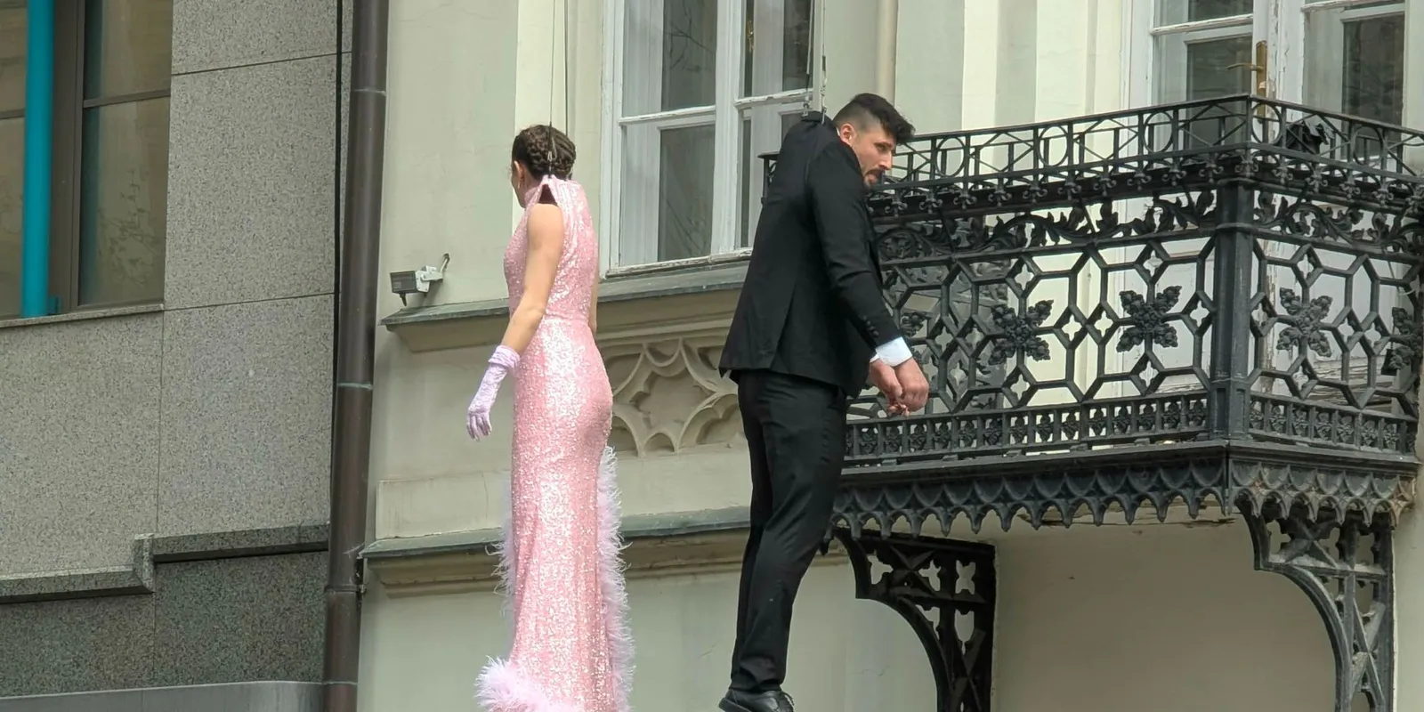 Döbbenetes látvány Budapest belvárosában: rémisztő jelenet