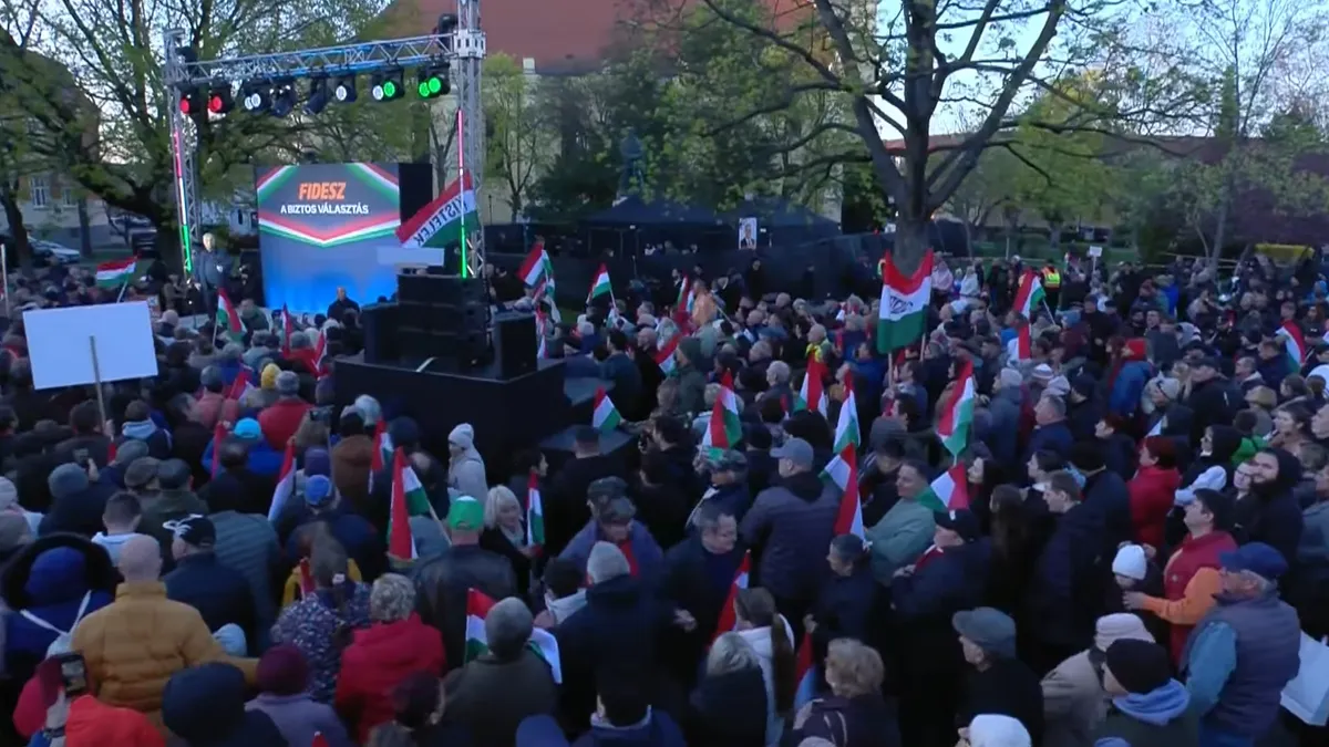 Orbán Viktor Országjárás Szentes 2026.04.01.