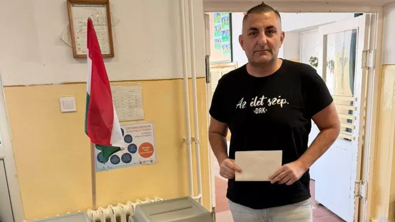 Gáspár Győző: Én már szavaztam!