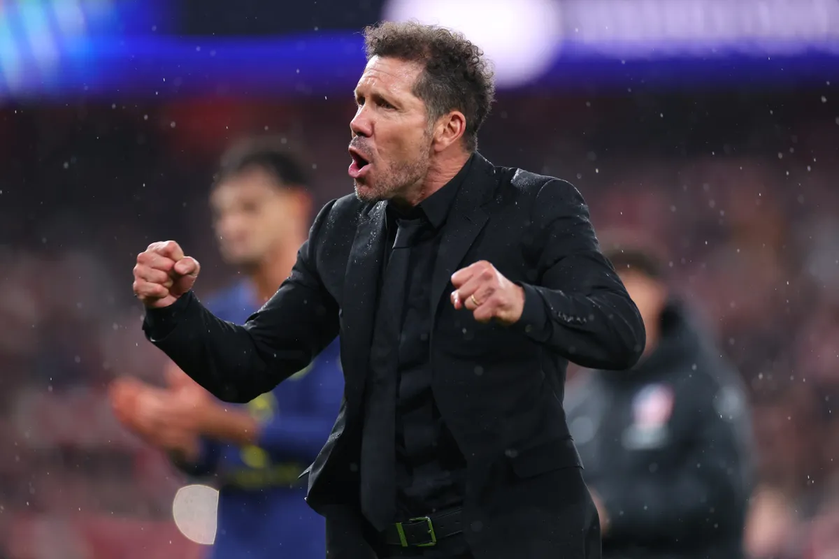 Diego Simeone a korábbi főnökének támadt az Arsenal-Atlético BL-elődöntő végén