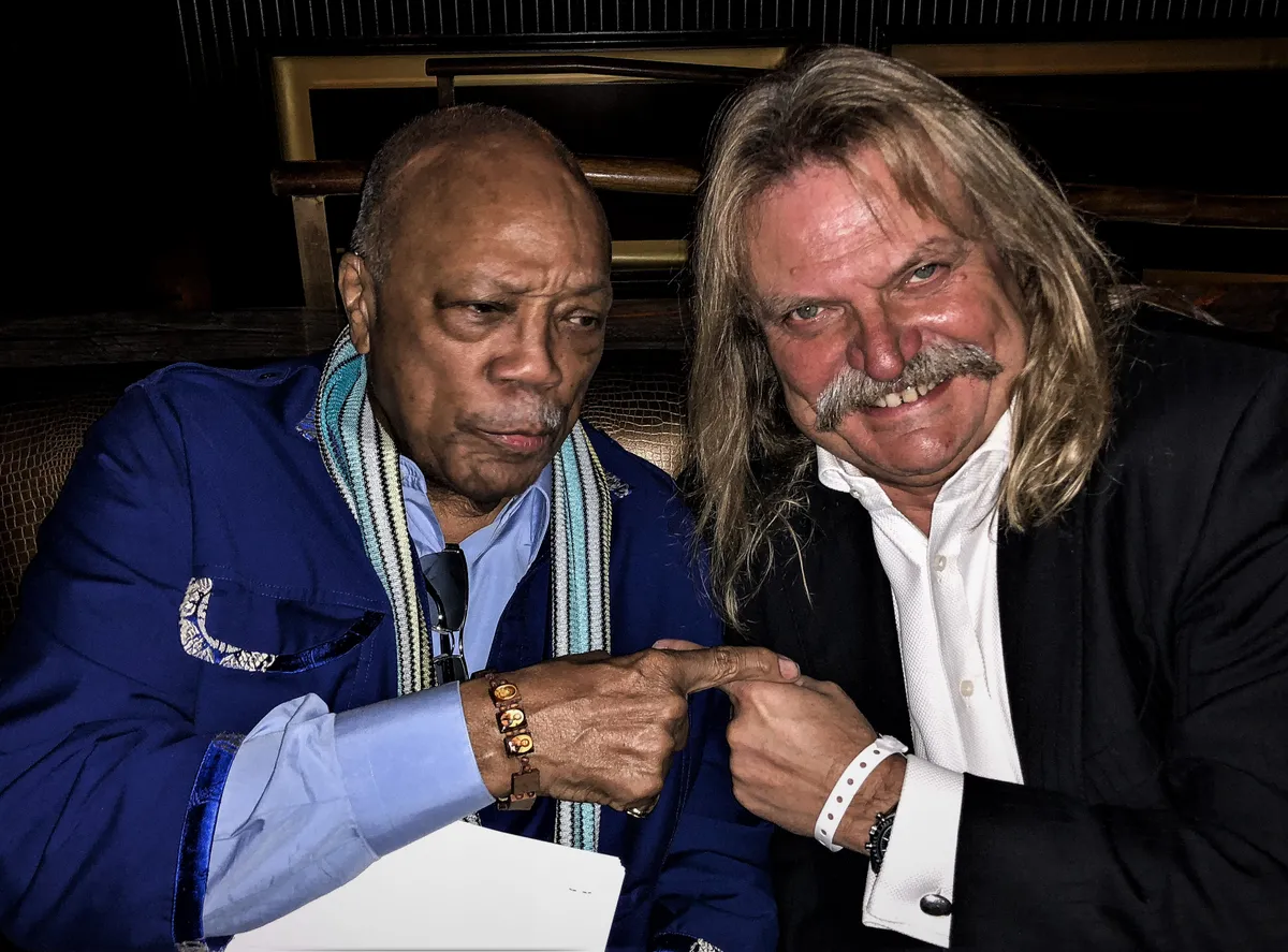 Quincy Jones és Leslie Mandoki