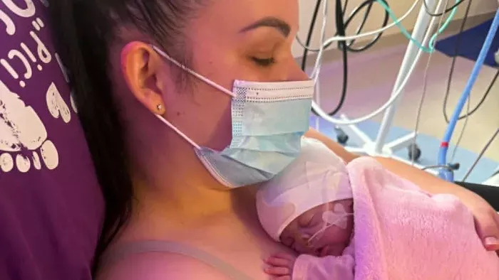 Eszterék kislánya extrém koraszülöttként jött a világra