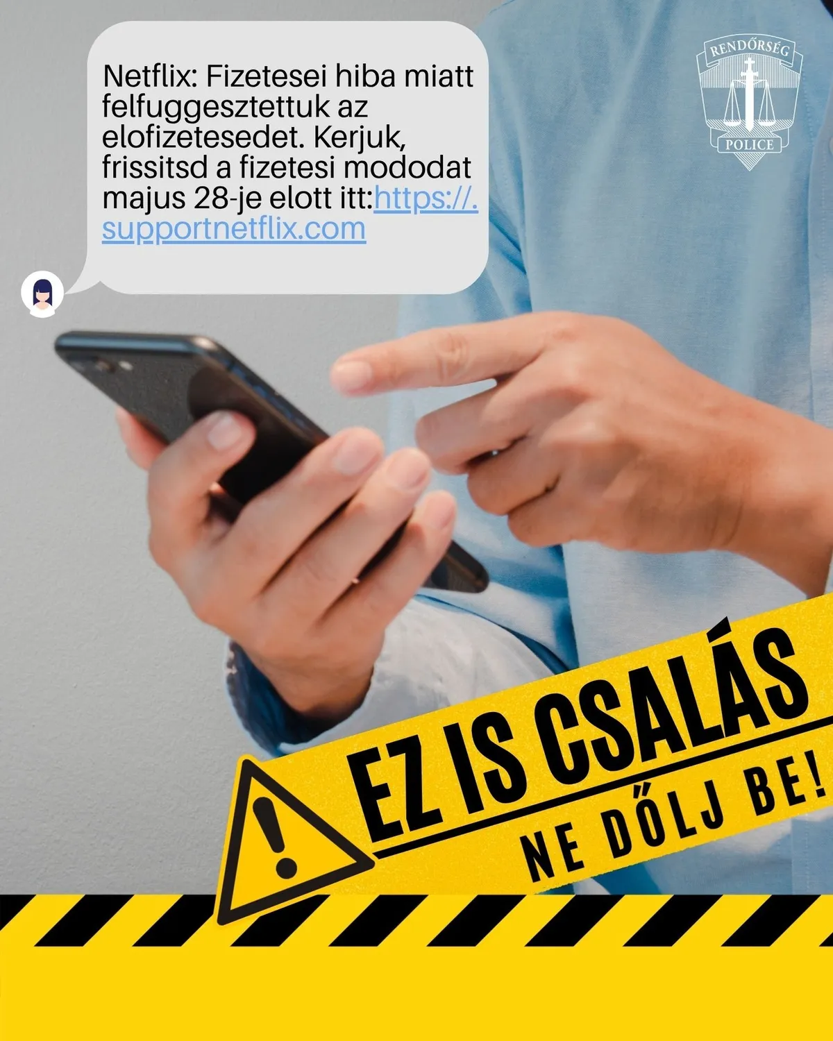 Netflixes csalás