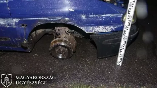 100 kilométeres őrült menekülés: rendőröket is megpróbált elütni a miskolci férfi
