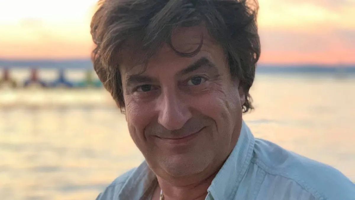Tihanyi Tóth Csaba a Balatonon nyaralt.