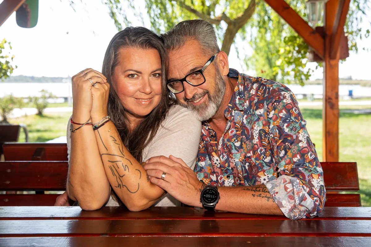 Rákóczi Ferenc és párja, Judith a Velencei-tónál élnek évek óta.