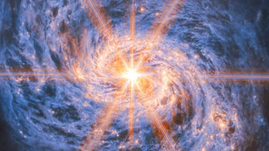 45 millió fényévre lévő galaxist kapott lencsevégre a NASA