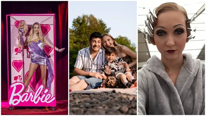 Egy pislogás alatt átöltözik a magyar Barbie, Réka!