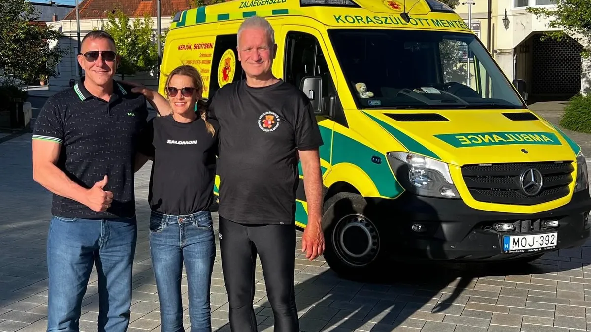 Németh Kristóf koraszülöttként fontosnak tartja az alapítvány támogatását.