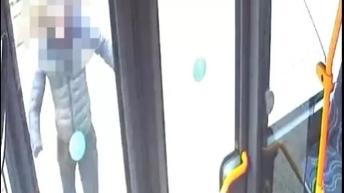 Fedélzeti kamera rögzítette a győri buszos balhét