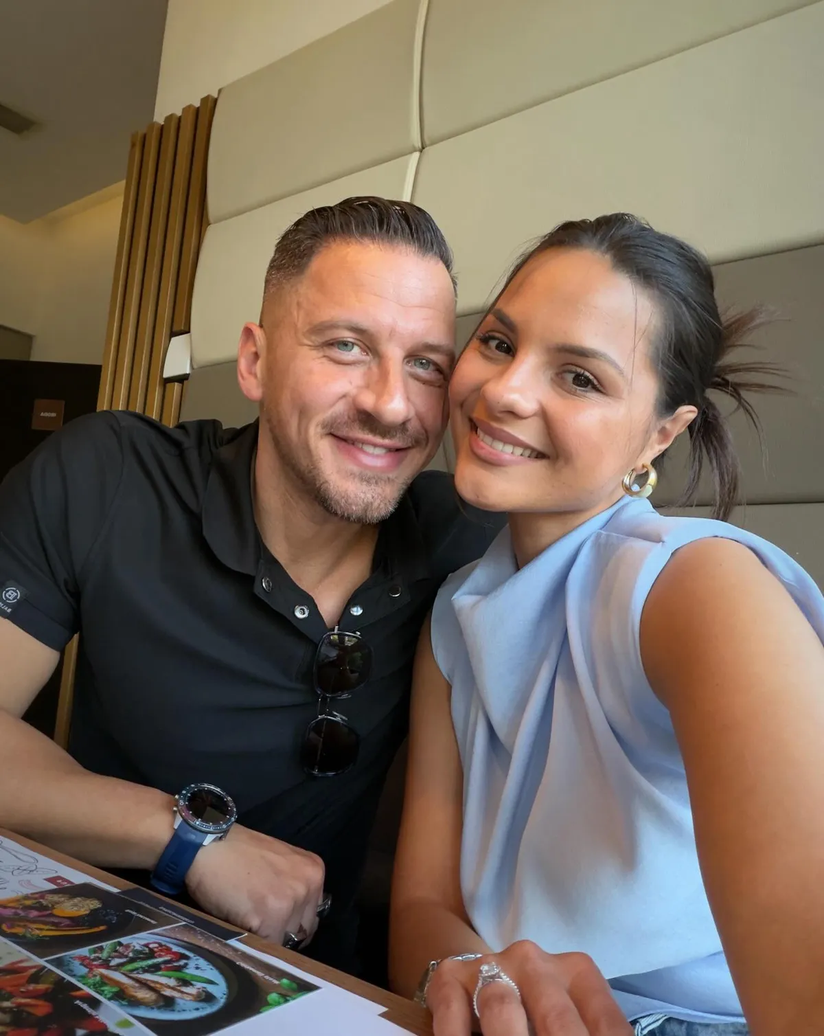 Domján Evelin és Vastag Csaba