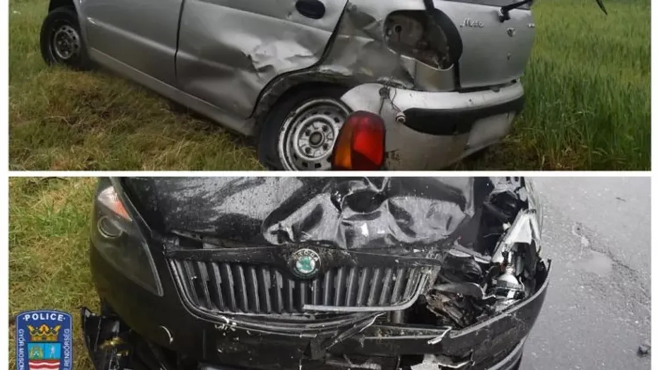 Villanyoszlopnak csapódott az ittas sofőr Győrben