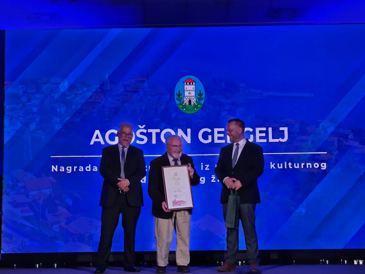 Életműdíjat kapott Horvátország legidősebb idegenvezetője.kapott Horvátország legidősebb idegenvezetője.