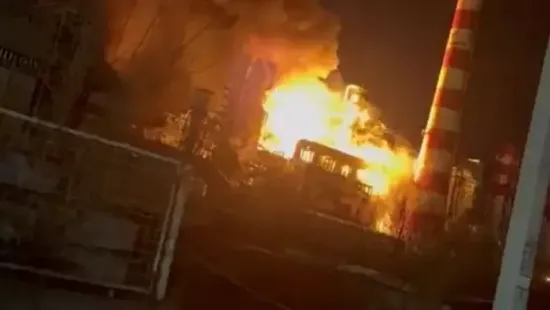 Lettországi olajtárolót lőttek az oroszok