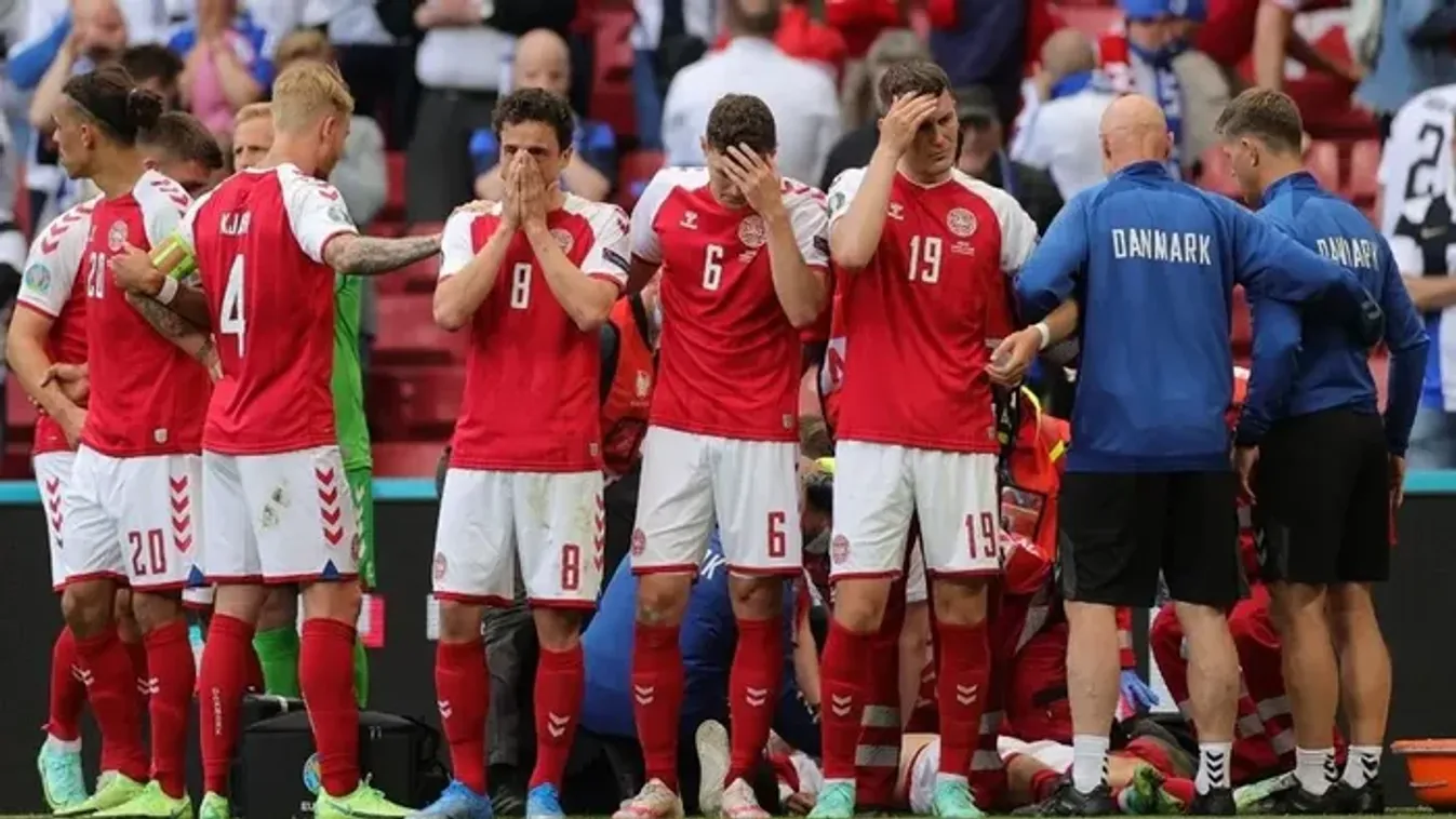 Eriksen megint összeesett a pályán