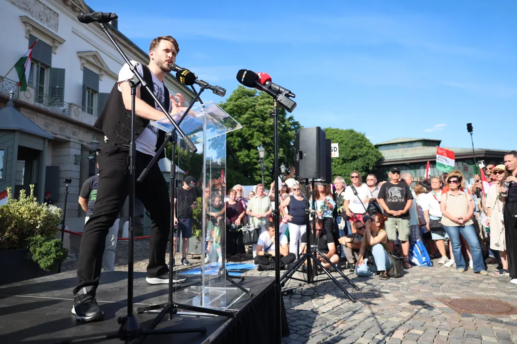  Szimpátiatüntetés az állami intézményvezetők mellett