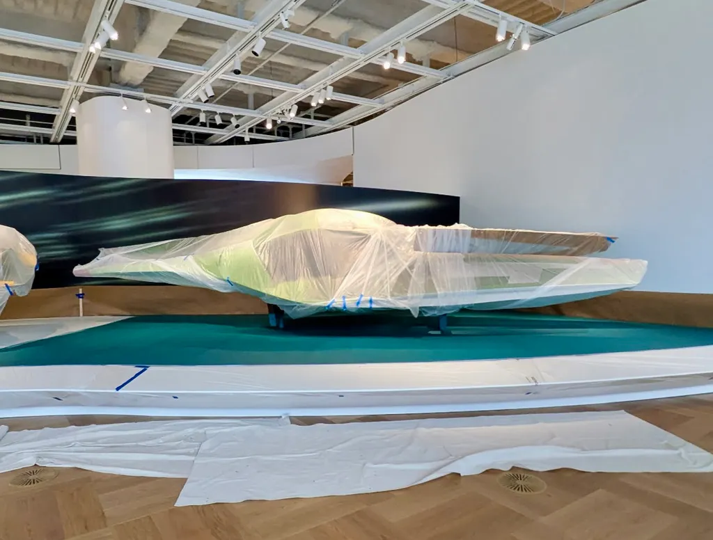 05/05/2026 GENERAL VIEW: An exclusive look inside the highly anticipated $1B Lucas Museum of Narrative Art in Los Angeles ahead of its September 2026 opening. The upcoming art museum in Los Angeles' Exposition Park, is founded by filmmaker George Lucas an