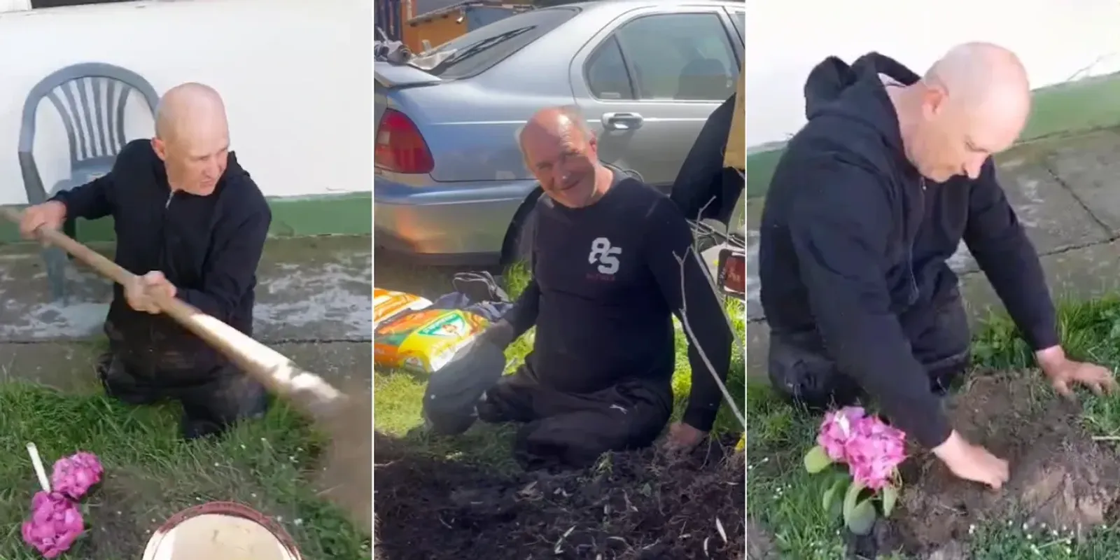 Kórházba került József, a láb nélküli kertész