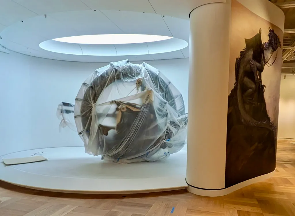 05/05/2026 GENERAL VIEW: An exclusive look inside the highly anticipated $1B Lucas Museum of Narrative Art in Los Angeles ahead of its September 2026 opening. The upcoming art museum in Los Angeles' Exposition Park, is founded by filmmaker George Lucas an