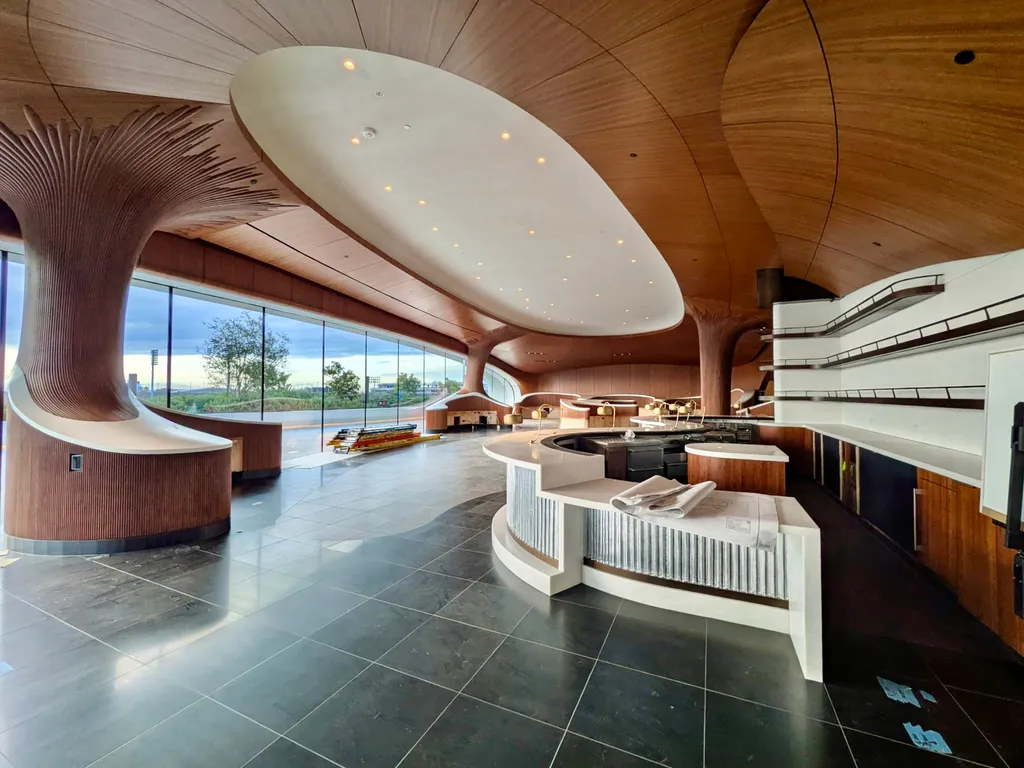 05/05/2026 GENERAL VIEW: An exclusive look inside the highly anticipated $1B Lucas Museum of Narrative Art in Los Angeles ahead of its September 2026 opening. The upcoming art museum in Los Angeles' Exposition Park, is founded by filmmaker George Lucas an