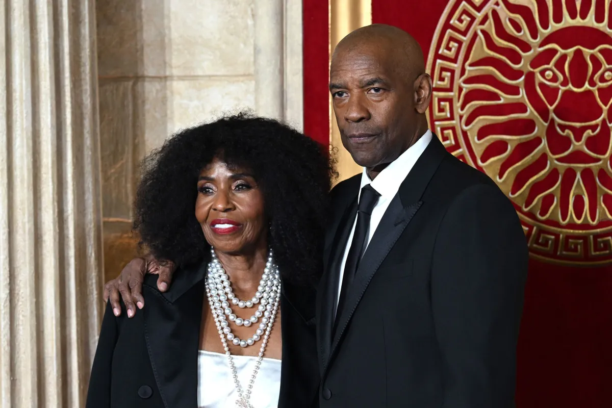 Pauletta Washington és Denzel Washington sztárpár.