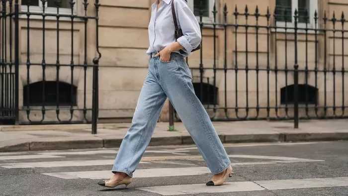 Granny jeans balerina cipővel, ez a nyár új párosa