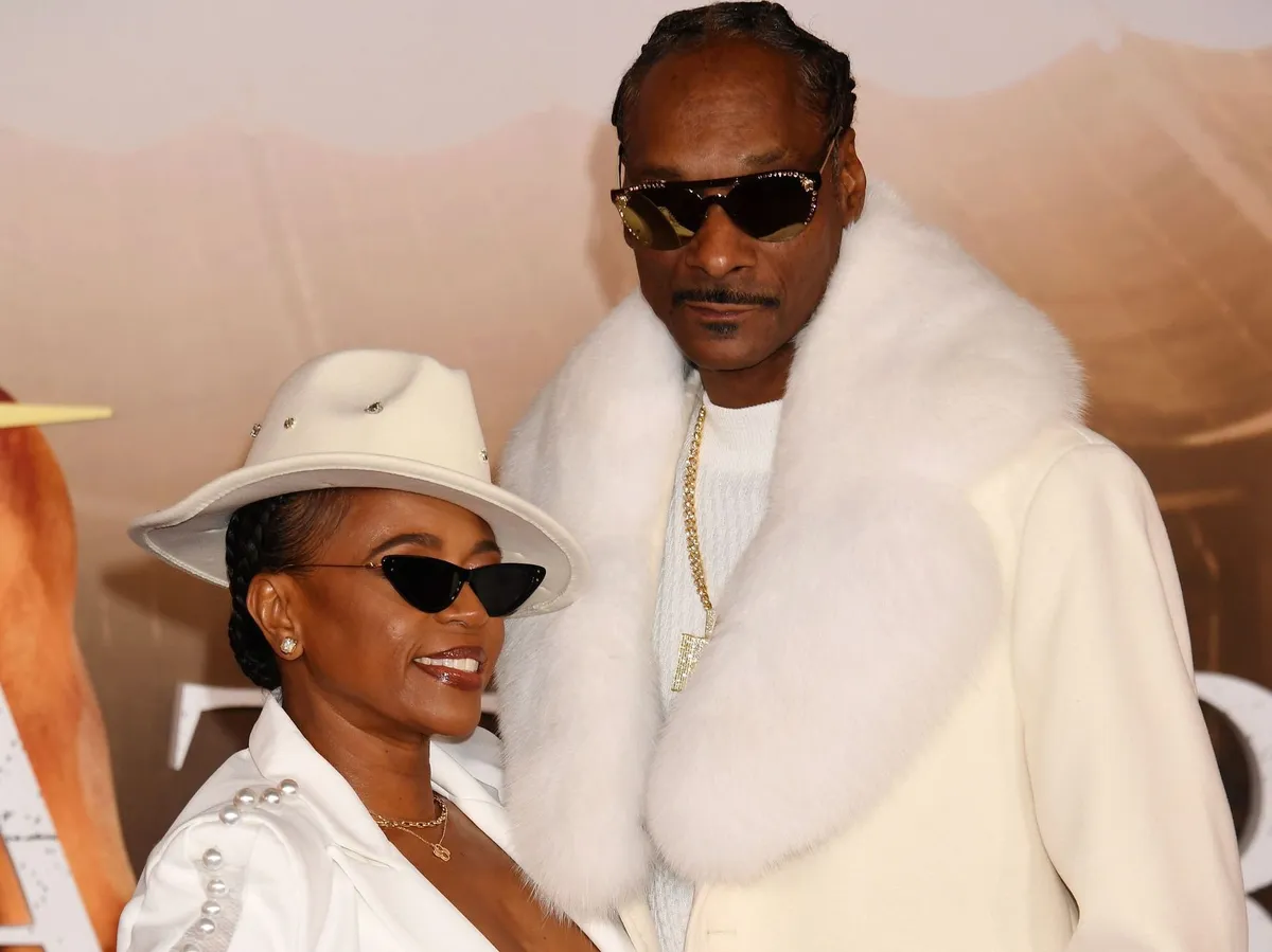 Shante Broadus és Snoop Dogg sztárpár.