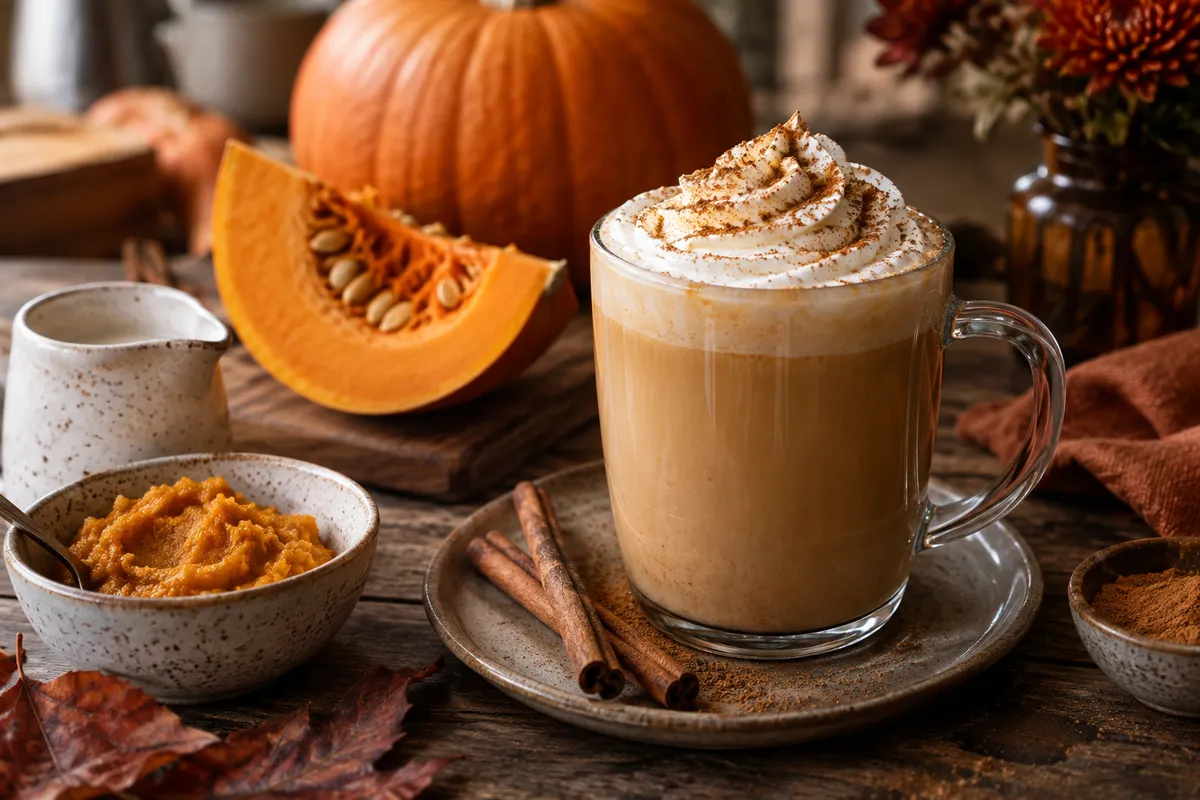 Sütőtökös latte