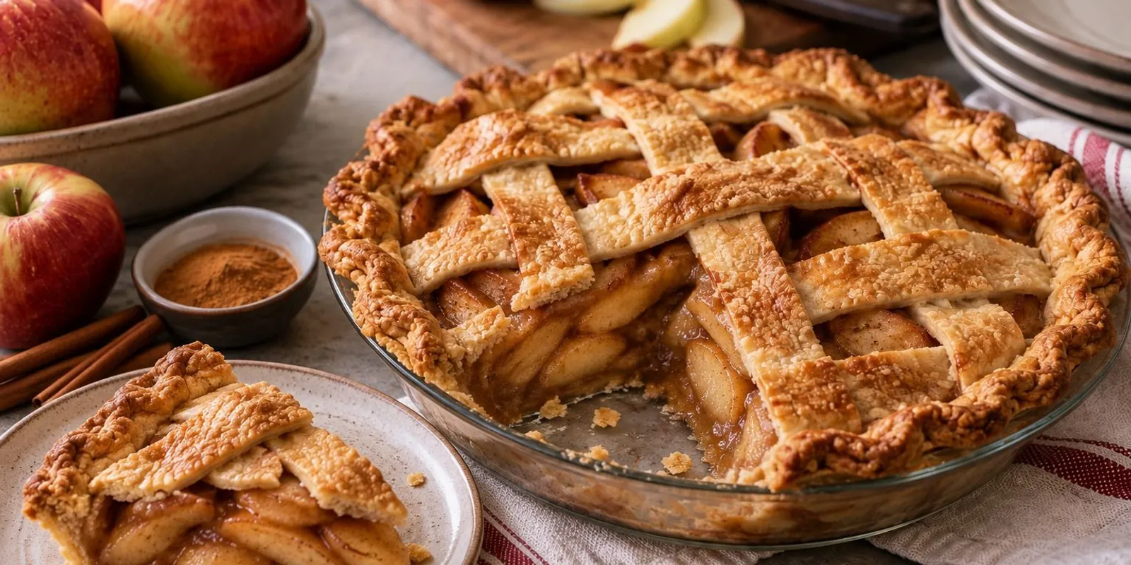 Így lesz az almás pite tésztája igazán omlós