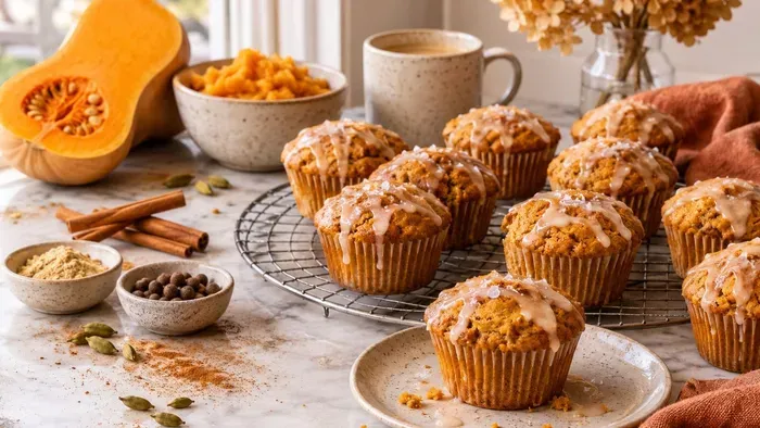 Sütőtökös muffin, amit egy különleges fűszer tesz mennyeivé