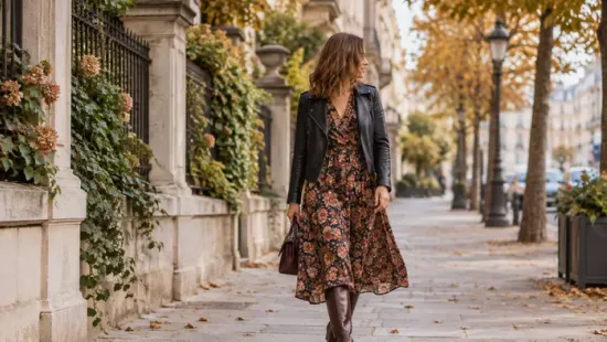 Virágos ruha ősszel? Így lesz a nyári kedvencből őszi szett