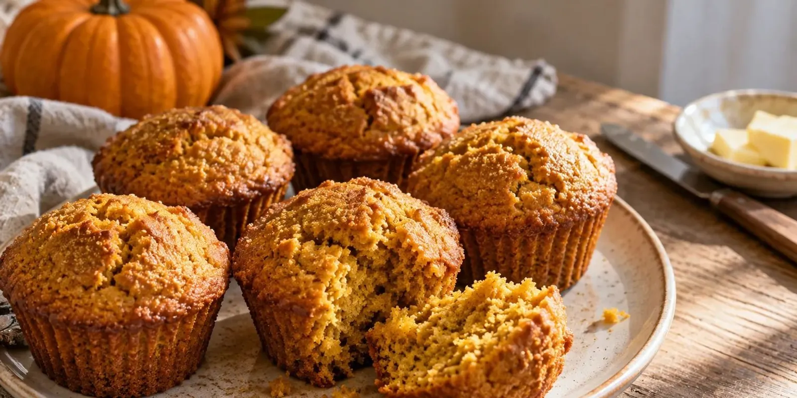 Diétás sütőtökös muffin, ami az őszi napok kedvence lesz