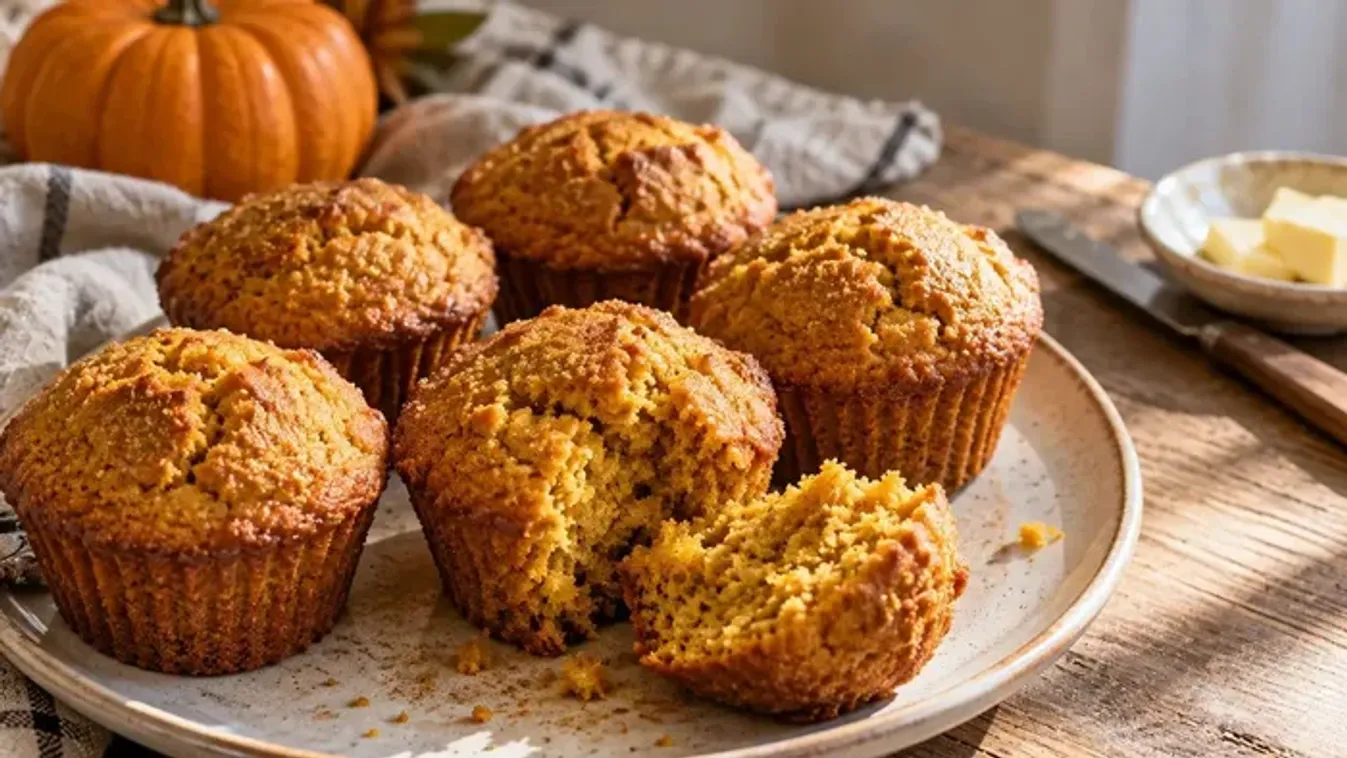 Diétás sütőtökös muffin, ami az őszi napok kedvence lesz